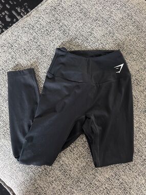 Gymshark Black High-Waist Performance Leggings